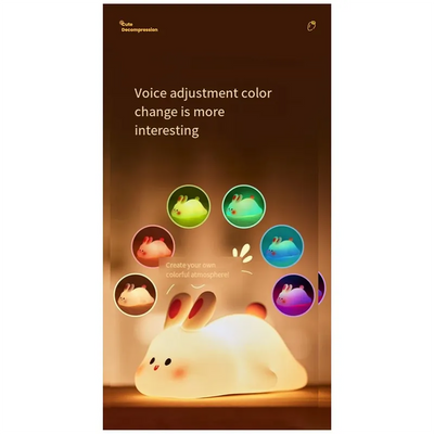 Cute Bunny Led Night Light