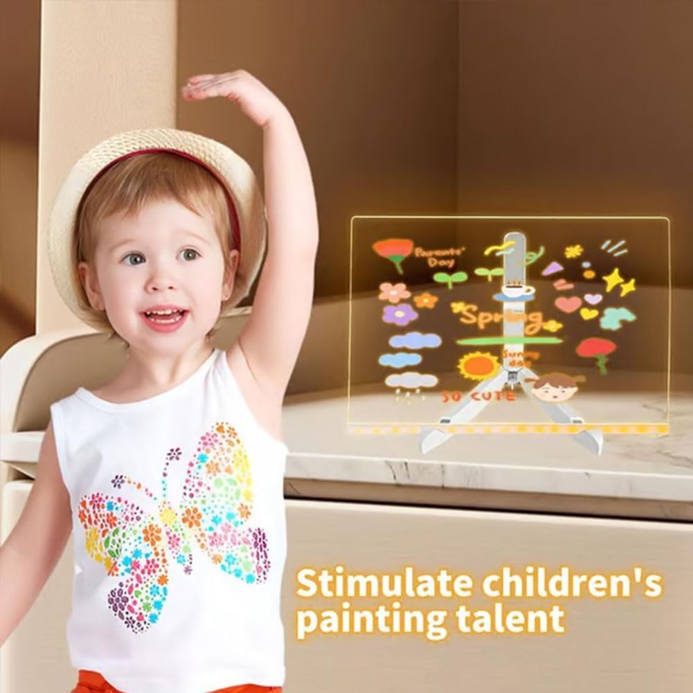 Led Glow Drawing Board (Kid)