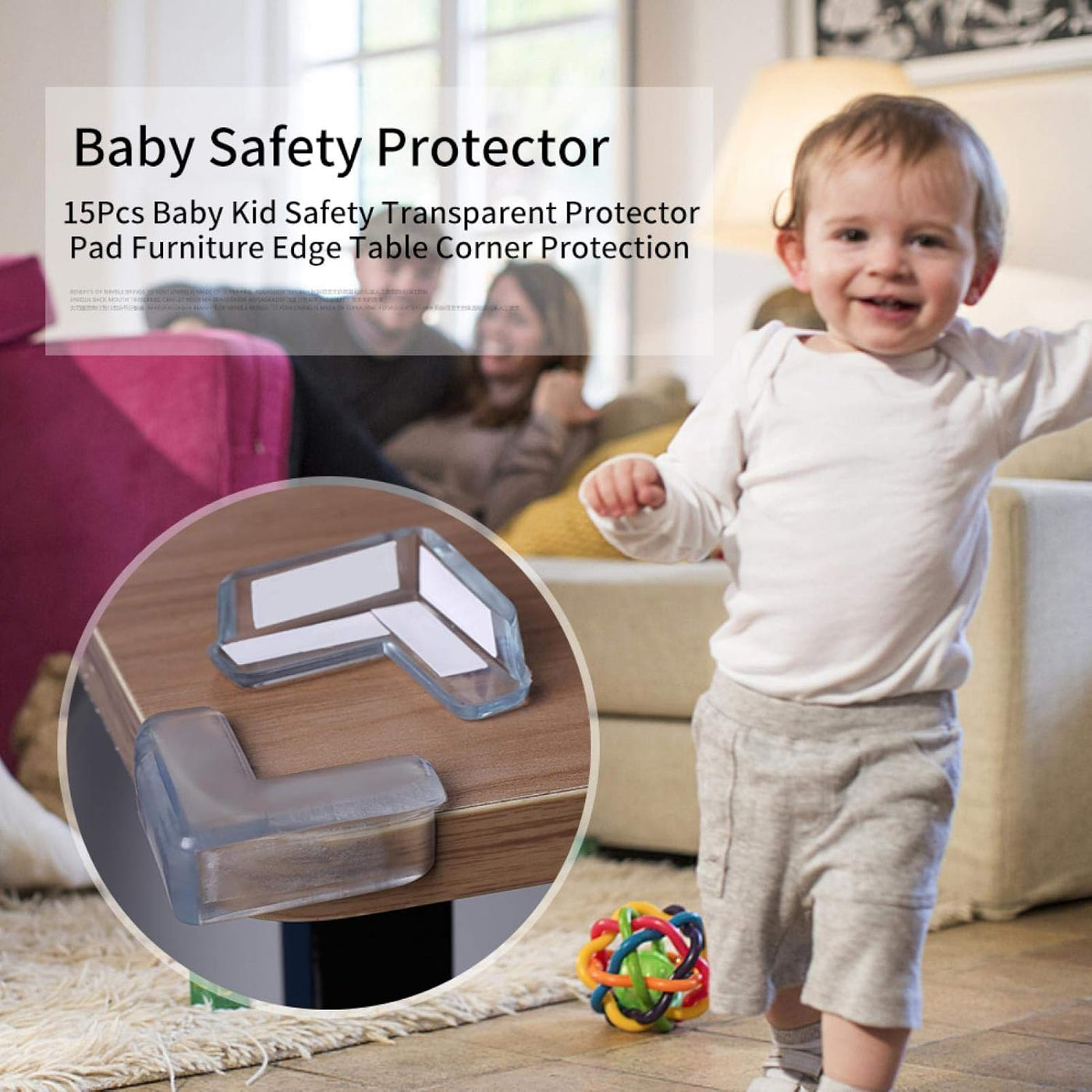 Corner Transparent Furniture Protection Baby Safety Protector