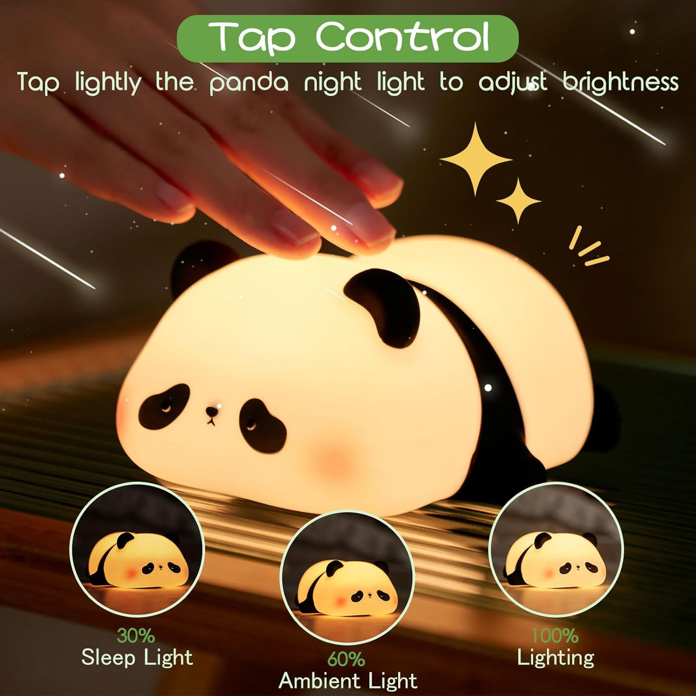 Cute Panda LED Night Light