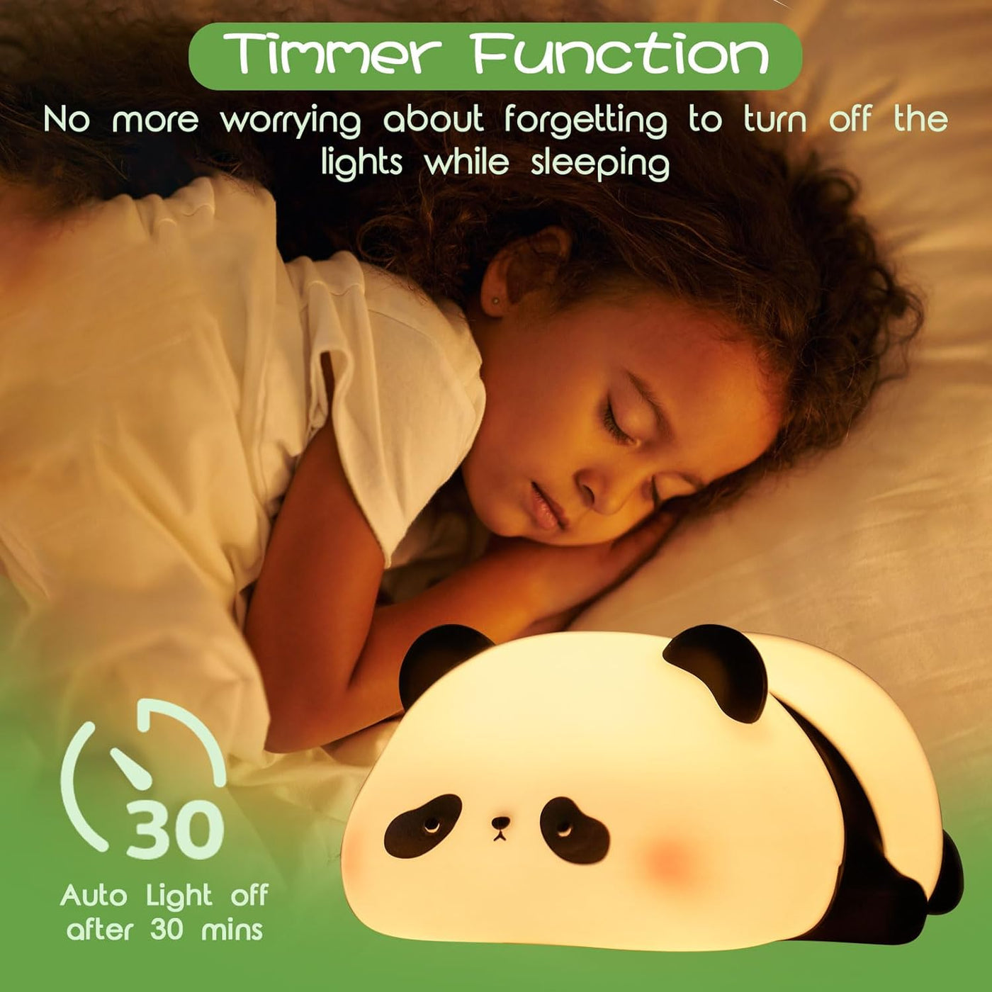 Cute Panda LED Night Light