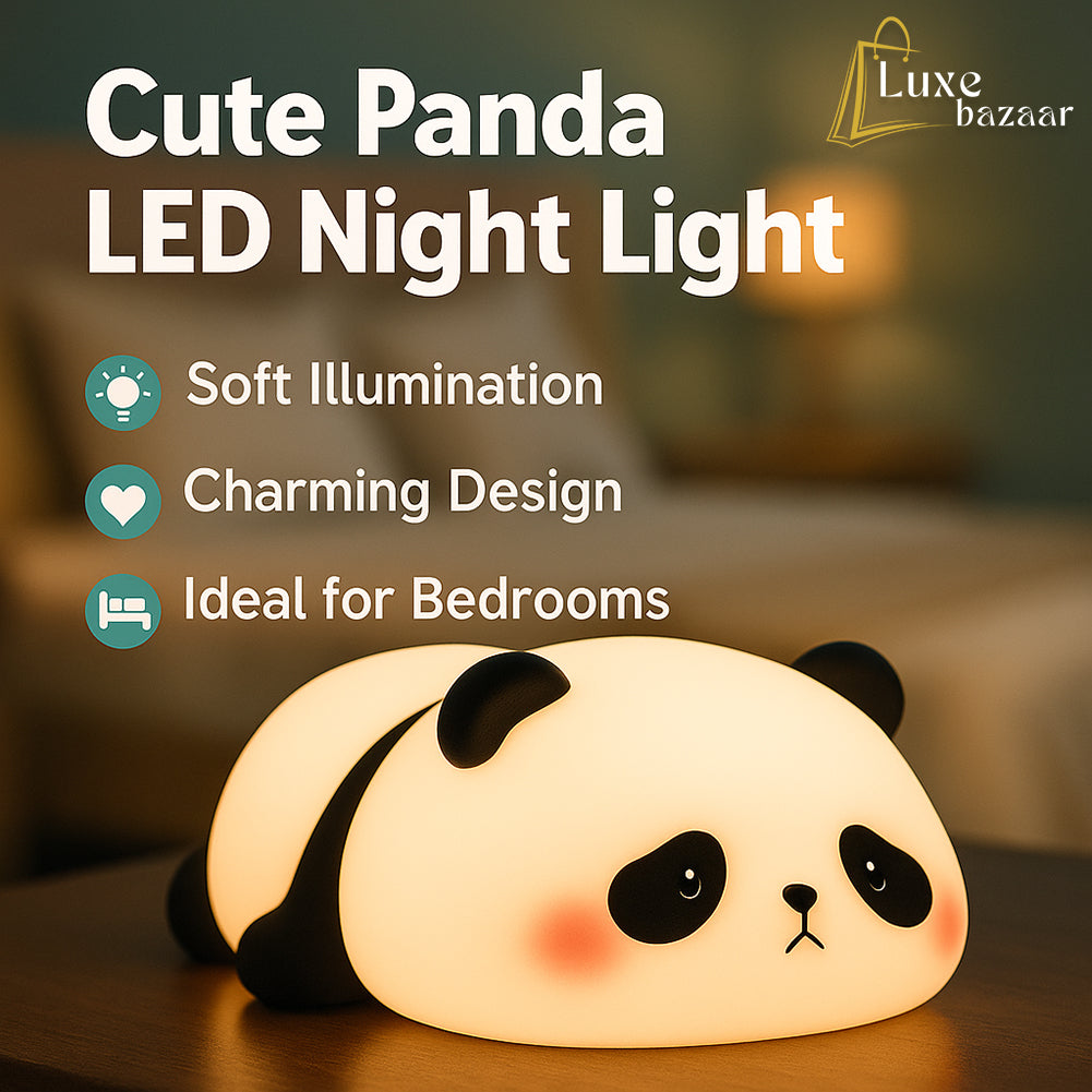 Cute Panda LED Night Light