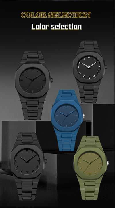 Black Arabic Aura Watch