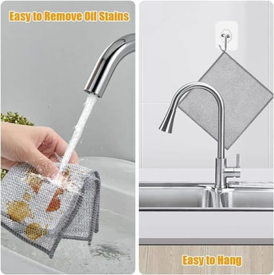 Dish Washing Cleaning Cloth | Wire Dish Washing Rugs