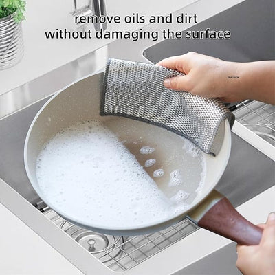 Dish Washing Cleaning Cloth | Wire Dish Washing Rugs