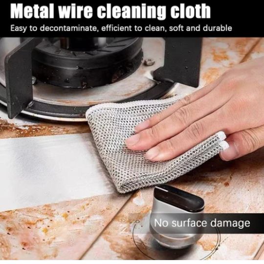 Dish Washing Cleaning Cloth | Wire Dish Washing Rugs