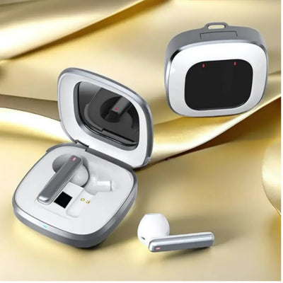 SR-02 Wireless Earbuds Power Display Screen