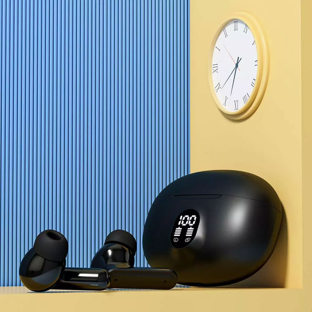 TWS Wireless In-Ear Earbuds With LED Digital Display